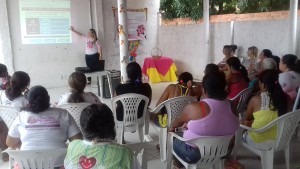 CRAS Prainha realiza palestra sobre a saúde da mulher