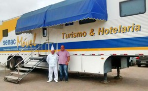 SENAC Móvel oferece cursos de gastronomia em Paulo Afonso