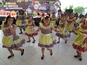 Idosos da Rede Socioassistencial participaram de festa junina