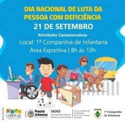 Dia Nacional de Luta da Pessoa com Deficiência reforça ações da Prefeitura para este grupo