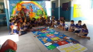 Dia da Alfabetização alunos da Educação Infantil recebem auxílio com livros e plataforma digital