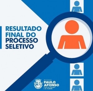 Resultado final do processo seletivo da Secretaria de Administração