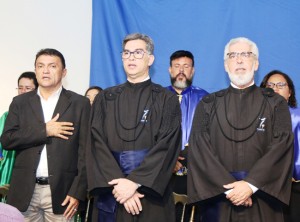 Assessor do prefeito Luiz de Deus participa de posse do reitor da UniRios