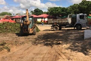 Prefeitura de Paulo Afonso Retirada das baronesas da Prainha continua e Secretaria de Meio Ambiente prepara barramento definitivo para abril