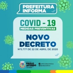 Novo decreto prevê a abertura do comércio de 8h às 14h