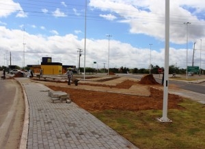 Obras de reurbanização prosseguem melhorando a cidade e levando qualidade de vida à população