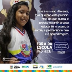 Seduc realiza campanha para evitar evasão escolar das aulas online