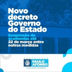 Prefeitura de Paulo Afonso Novo Decreto do Governador do Estado prorroga medidas restritivas