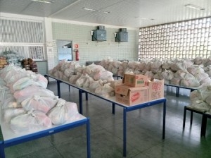 Seduc inicia primeira entrega dos kits de merenda escolar deste ano