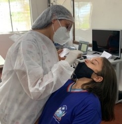 Prefeitura de Paulo Afonso Colégio Estadual Carlina Barbosa de Deus é contemplado com o Projeto Partiu Testagem nas Escolas