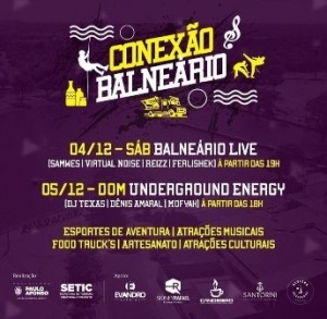 Final de semana tem 2ª edição do Conexão Balneário