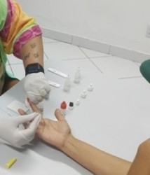 Enfermeiras da Atenção Básica participam de capacitação de testes rápidos de HIV Sífilis e Hepatite B e C