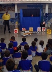 Prefeitura de Paulo Afonso Demutran inicia ciclo de palestras da Campanha Maio Amarelo