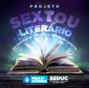 Projeto Sextou Literário incentiva envolvimento dos alunos com a leitura