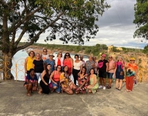 Mais um grupo de idosos visitou o Espetáculo das Águas