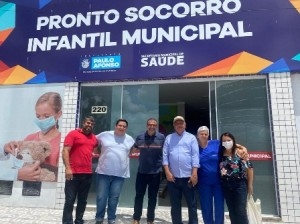 Marcondes acompanha obras em andamento no município