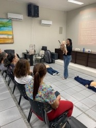 Agentes Comunitários de Saúde participam de treinamento sobre noções básicas de primeiros socorros