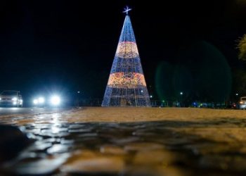 Abertura Natal Social na Praça das Mangueiras