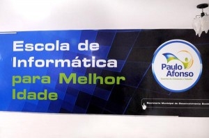 Prefeitura de Paulo Afonso Prefeitura Inaugura escola de Informática para melhor idade