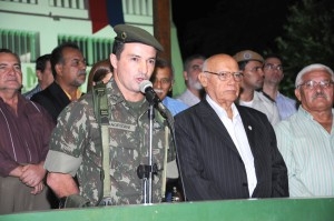 Prefeitura de Paulo Afonso Vice prefeito participa de comemoração ao Dia do Soldado