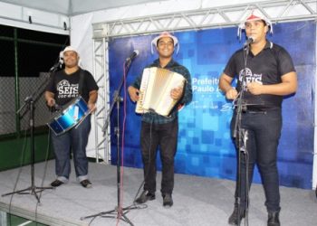 Inauguração da pavimentação e quadra do Pov. Bonomão