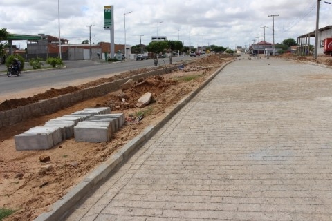 Obras em andamento