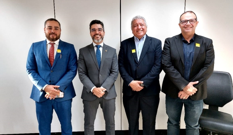 Investimento para o trânsito municipal também foi pauta na ida de Marcondes Francisco à Brasília