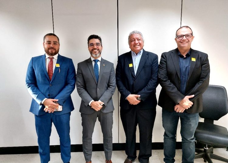 Investimento para o trânsito municipal também foi pauta na ida de Marcondes Francisco à Brasília