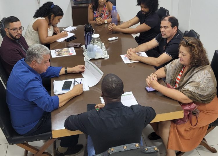 Prefeitura de Paulo Afonso Marcondes recebe presidente do Sindsaúde e conversa sobre garantia dos direitos dos servidores e ações a serem realizadas