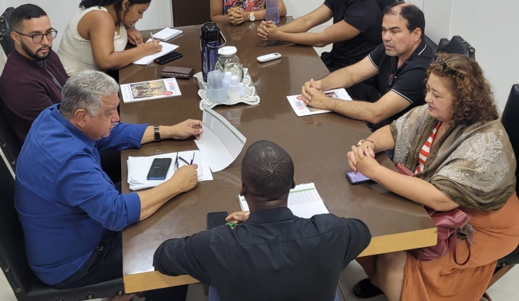 Marcondes recebe presidente do Sindsaúde e conversa sobre garantia dos direitos dos servidores e ações a serem realizadas