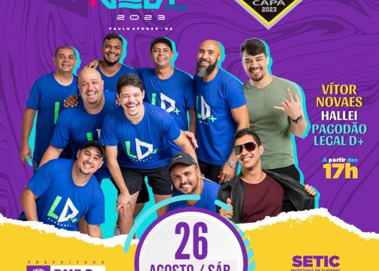 Sábado será marcado pelo Esquenta Copa Vela e Blackout III, no Parque Balneário