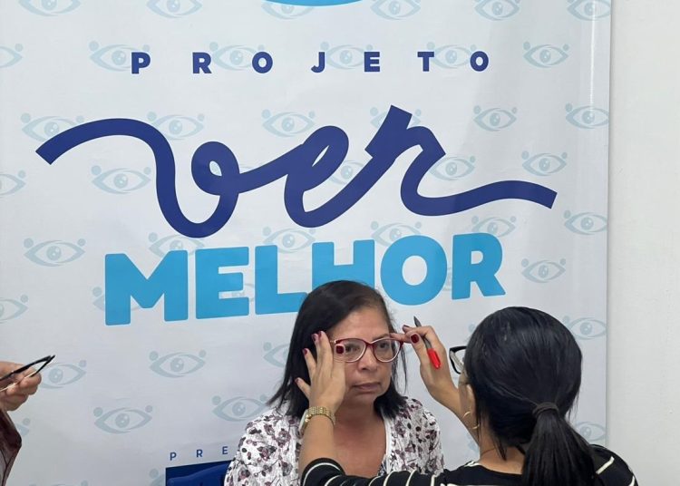 Mais 150 pessoas foram beneficiadas com óculos por meio do Projeto Ver Melhor