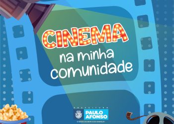 Primeira sessão do Cinema na Minha Comunidade será nesta sexta (22), no Coreto