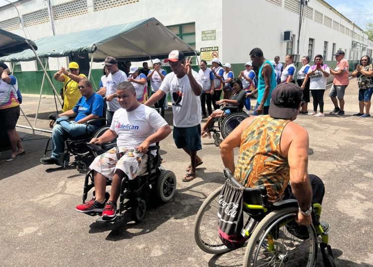 Atividade na 1ª Companhia de Infantaria marca Dia Nacional de Luta da Pessoa com Deficiência