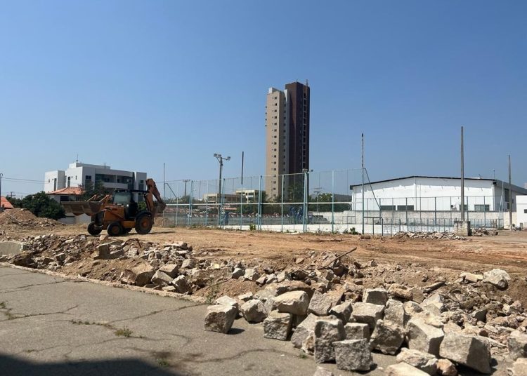 Com a requalificação em andamento, Praça da Half será mais um espaço para prática de esportes, convivência e lazer