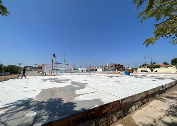 Prefeitura incentiva lazer e prática esportiva com requalificação da Praça da Half