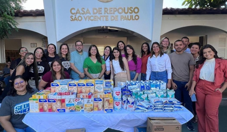 Sedes, OAB, CMDI e colaboradores promovem tarde de socialização e bem-estar para os idosos da Casa de Repouso São Vicente de Paulo