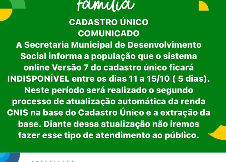 CARD Prefeitura de Paulo Afonso Bolsa Familia Sistema online Indisponível