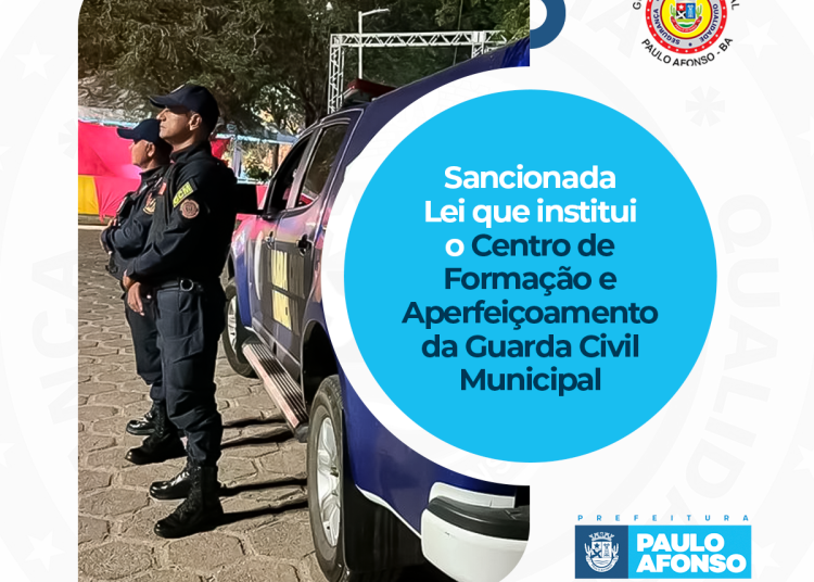 Marcondes sanciona Lei que institui Centro de Formação e Aperfeiçoamento da Guarda Civil Municipal