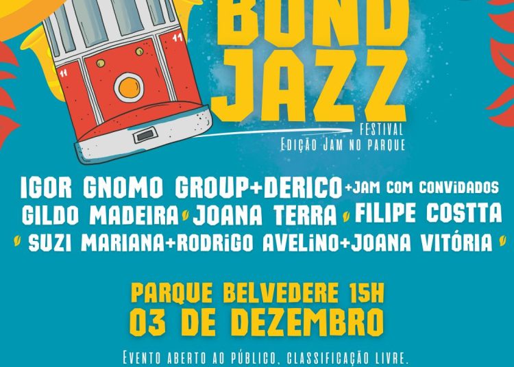 Bond Jazz Festival acontece neste domingo (3) com apoio da Prefeitura
