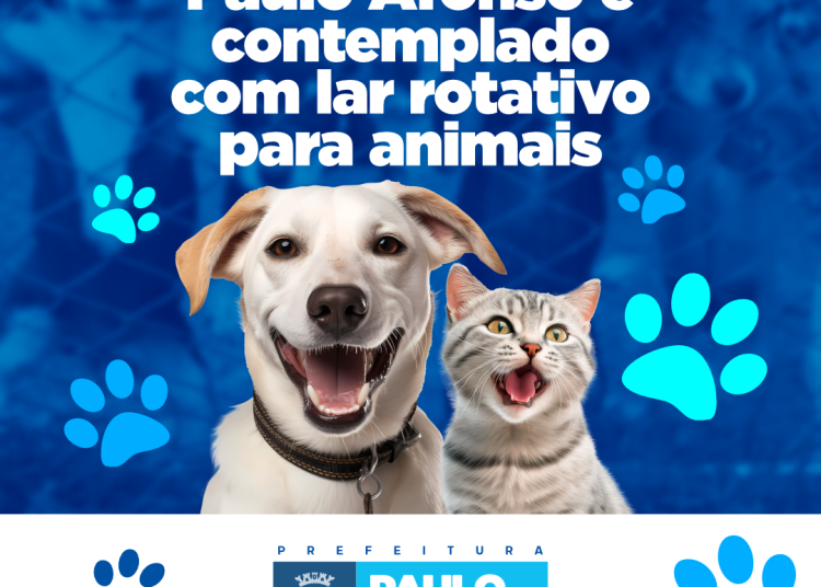 Paulo Afonso é contemplado com lar rotativo para animais