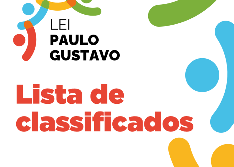 Seculte divulga relação de classificados na Lei Paulo Gustavo