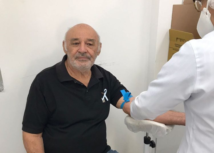 Em parceria, Sesau e Lacen iniciam  coletas de PSA para identificação de câncer de próstata e segue até o dia 30