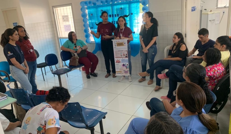 Equipe do PSF Moxotó realiza palestra sobre Síndrome de Burnout e saúde mental