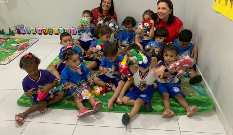 Projeto Estação Juventude no Mundo da Criança promove momentos de diversão para atendidos pelos programas
