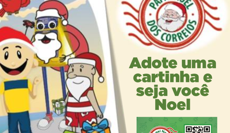 Correios lança campanha de Natal para adoção de cartinhas com pedido de crianças