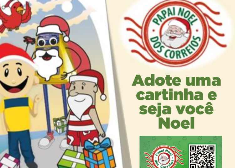 Correios lança campanha de Natal para adoção de cartinhas com pedido de crianças