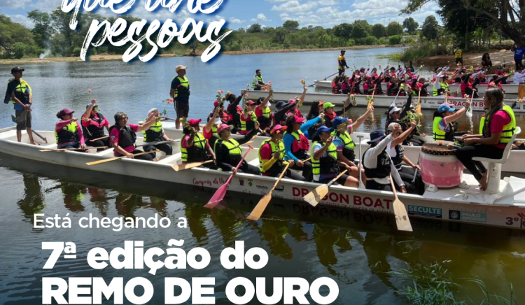 Gestão apoia mais uma edição do Remo de Ouro, que acontece neste fim de semana no Touro e a Sucuri reunindo milhares