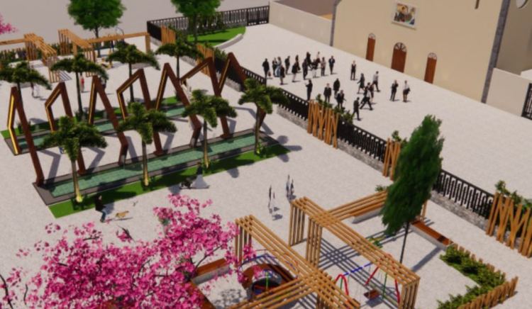 Projeto de revitalização da praça Padre José de Anchieta contempla novo espaço de lazer e encontro do bairro Jardim Bahia