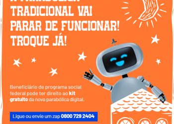 Beneficiário de programas sociais do Governo Federal poderá ter direito a antena digital através do Siga Antenado